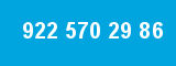 922 570 29 86